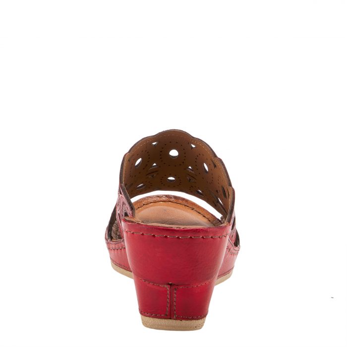Spring Step Labarnas Women's Leather Wedge Sandal - Image 2