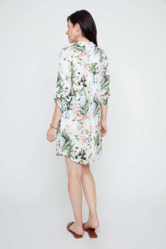 Renuar Botanical Garden 100% Viscose Tunic - Image 1