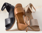 Sofft Reyna Leather Ankle Strap Sandal Cognac - Image 2